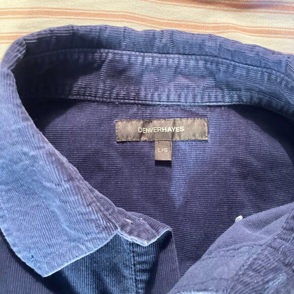 Mens Denver Hayes Corduroy shirt - Picture 5 of 6